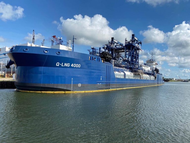 Q-LNG's first vessel wraps up sea trials