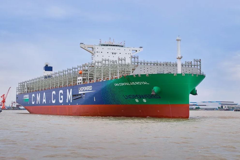 Third LNG giant joins CMA CGM fleet 2