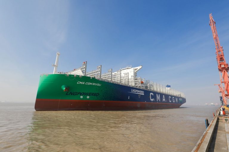 CMA CGM’s fifth LNG-powered giant wraps up gas trials