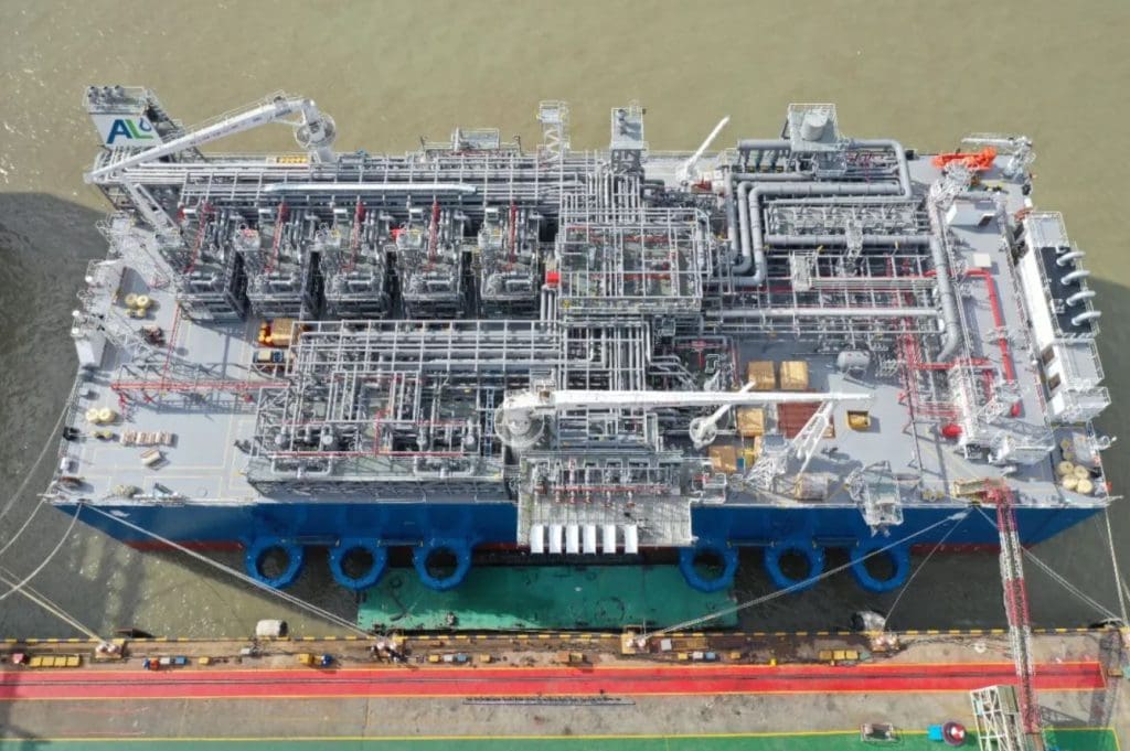 Tema LNG FRU heading towards Ghana