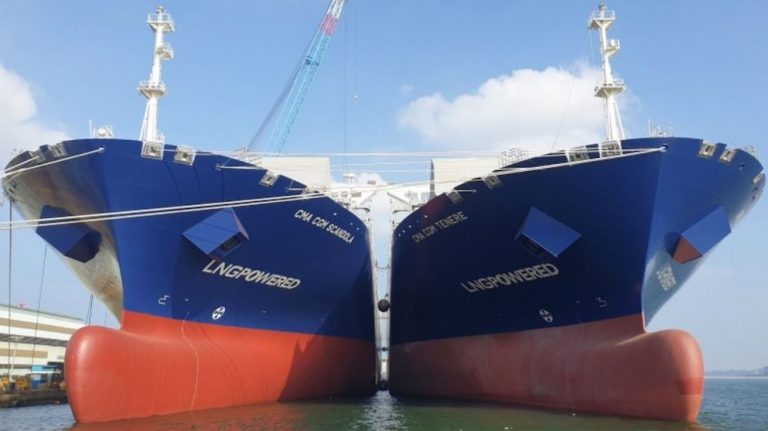CMA CGM welcomes another EPS LNG containership in its fleet
