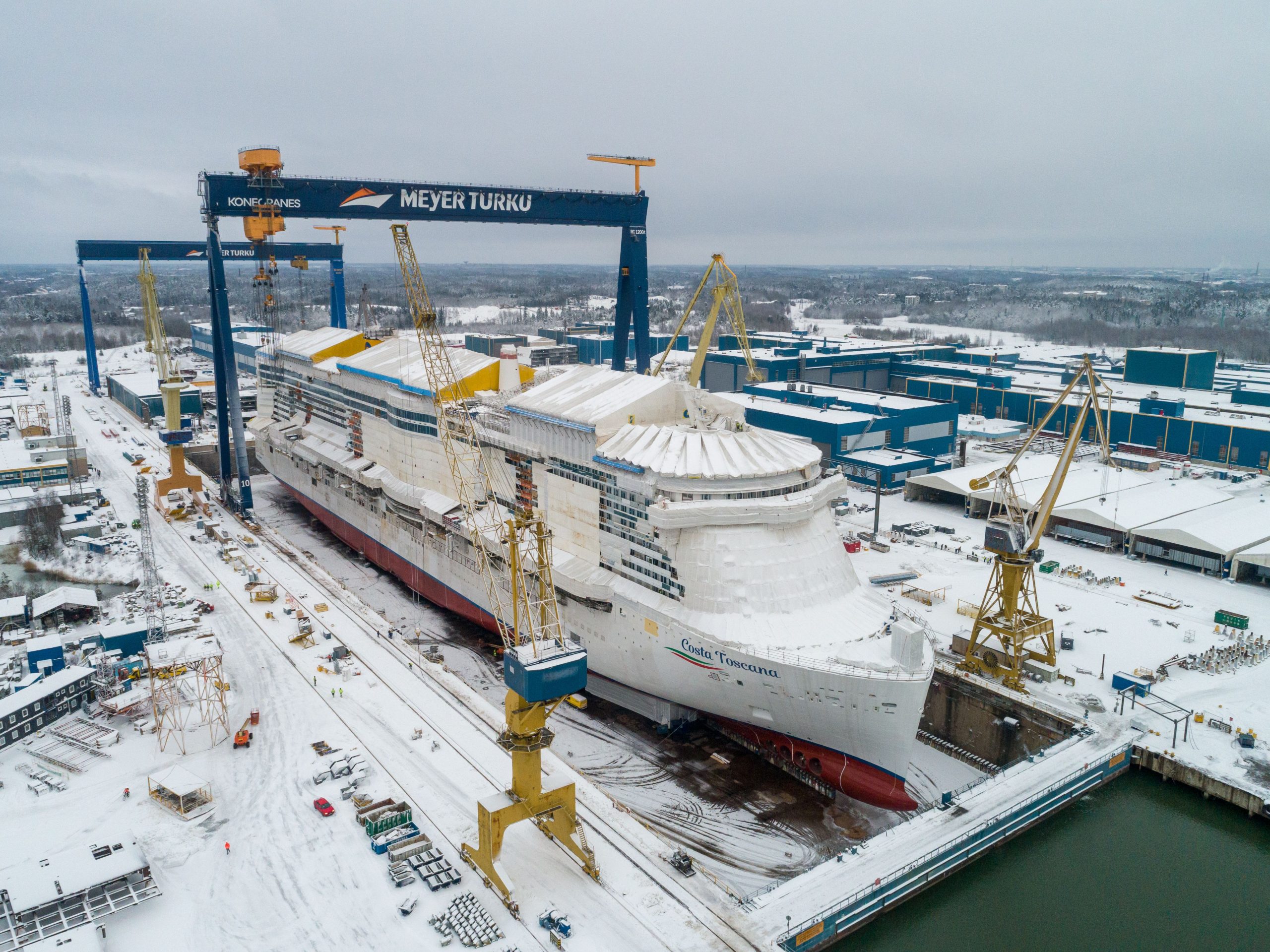 Meyer Turku launches LNG-powered vessel for Costa Cruises