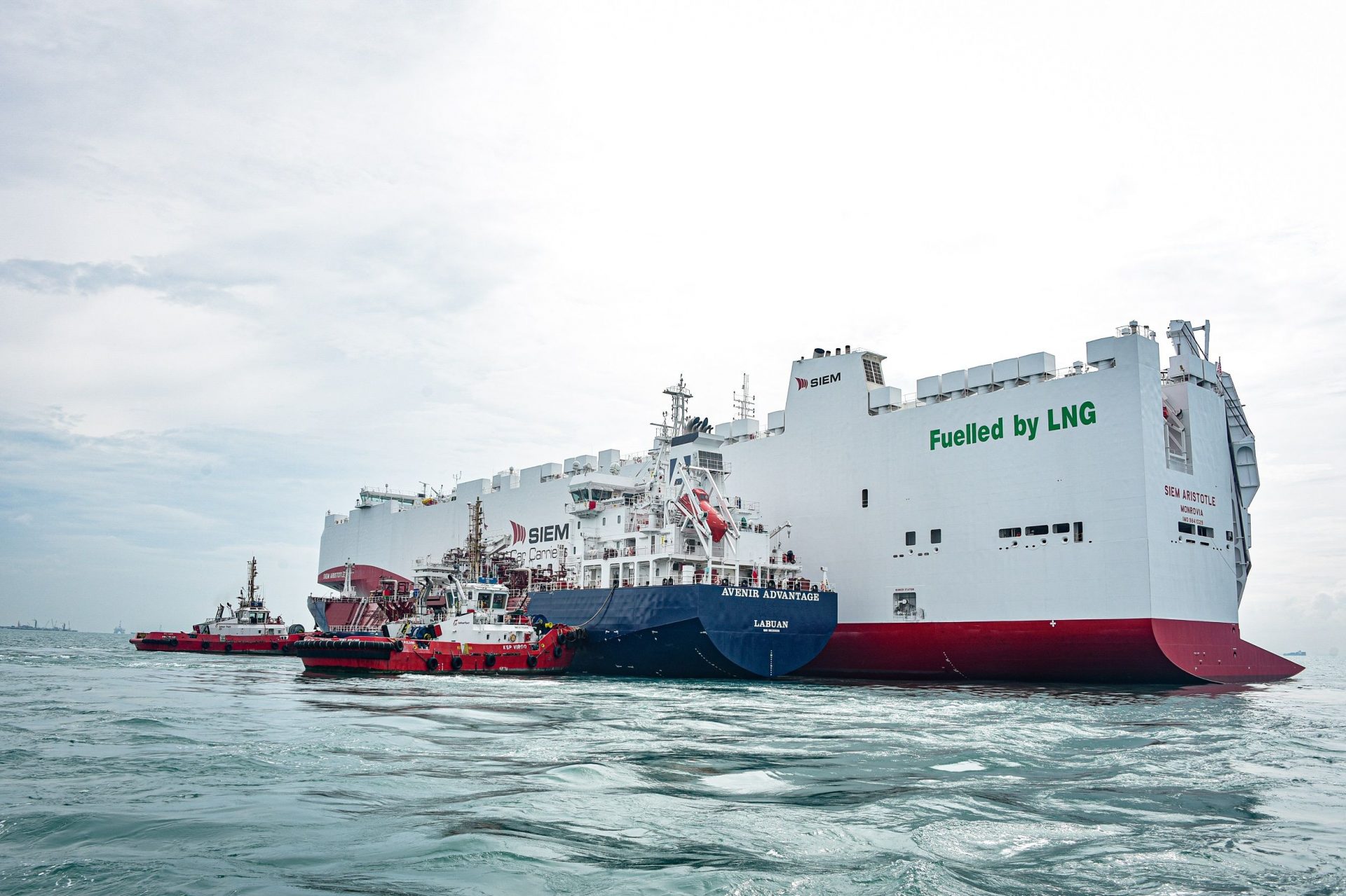 Second LNG-powered car carrier starts work for Volkswagen