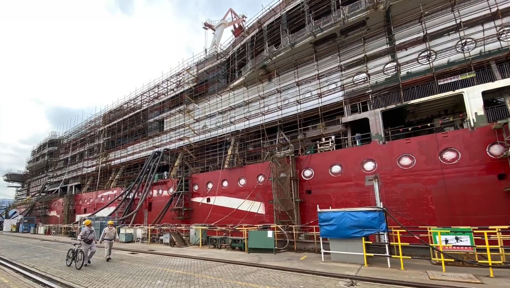 Viking Line’s new LNG-powered ferry nearing completion