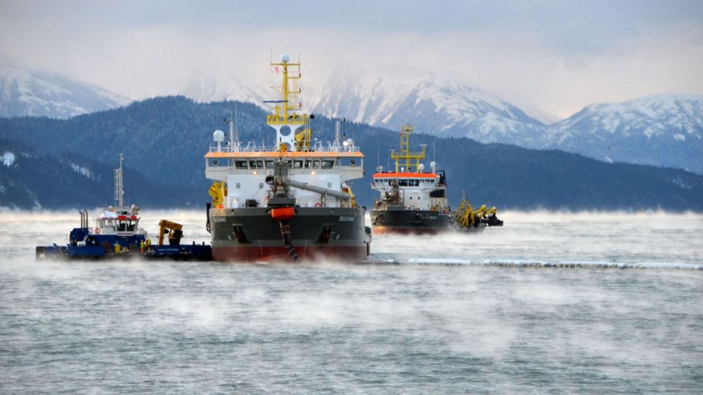 Boskalis completes LNG Canada dredging works