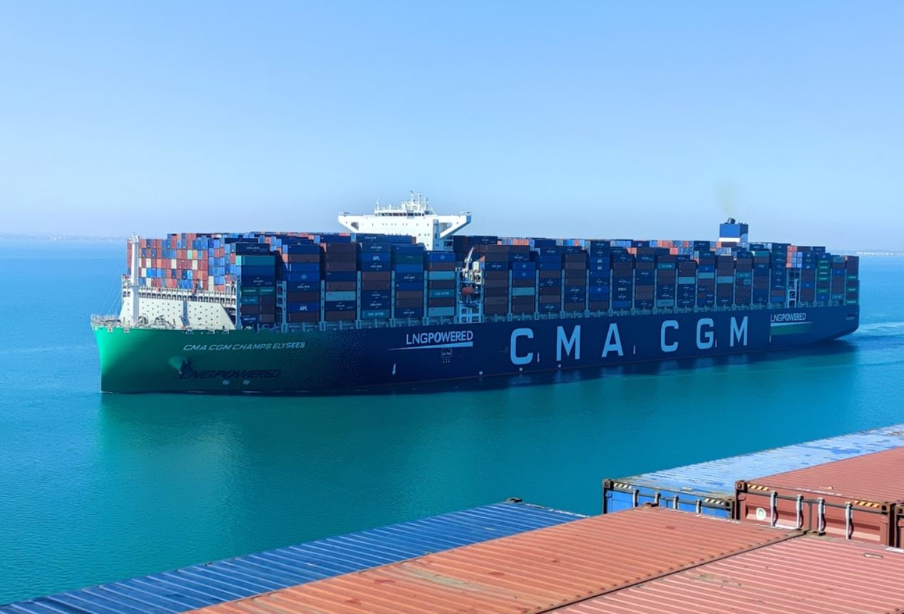 CMA CGM confirms March delivery for 6th LNG-powered ULCV