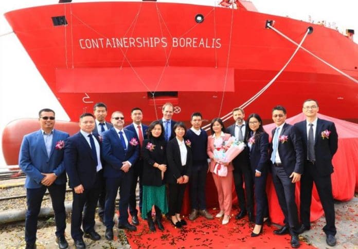 CMA CGM S Containerships Takes Delivery Of LNG Powered Vessel LNG Prime