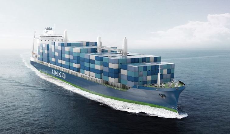 Deltamarin reveals new LNG-powered containership design