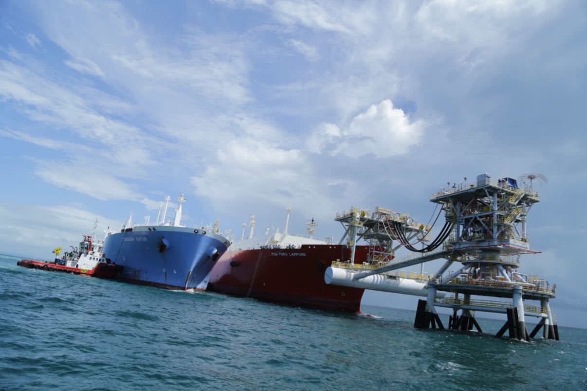 Indonesia's Lampung FSRU in 30th STS LNG transfer