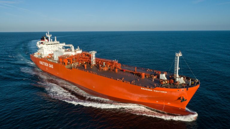 Knutsen takes delivery of Ravenna small-scale LNG carrier