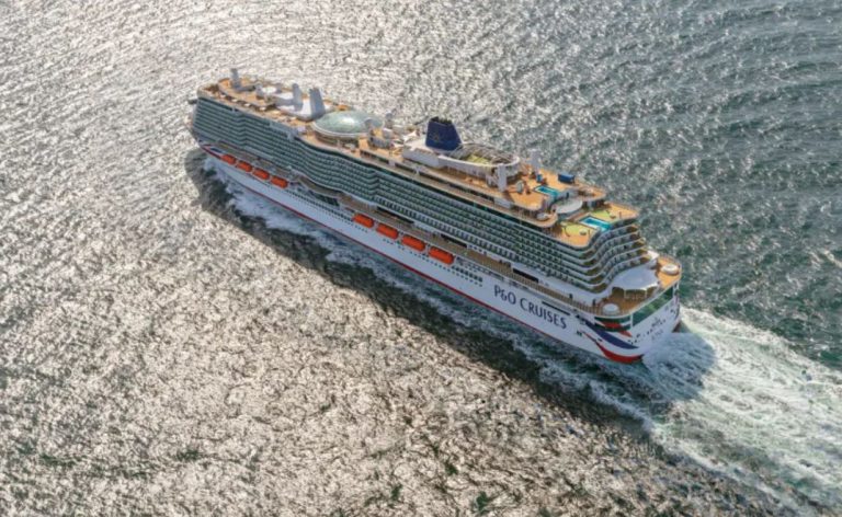 P&O Cruises names second LNG-powered newbuild