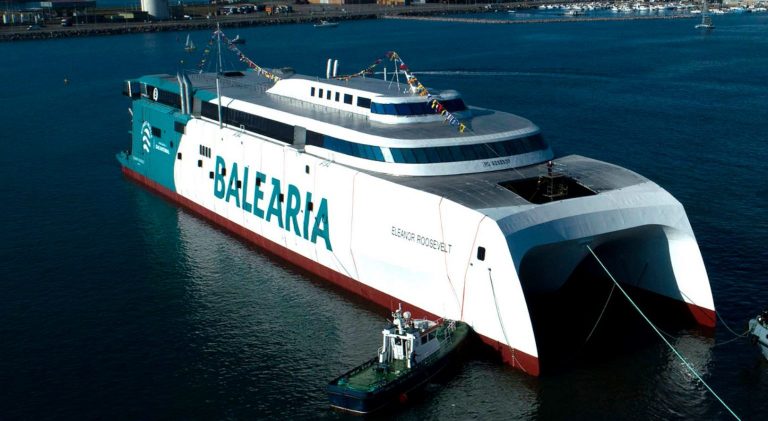 V.Ships to manage Balearia’s LNG-powered fast ferry