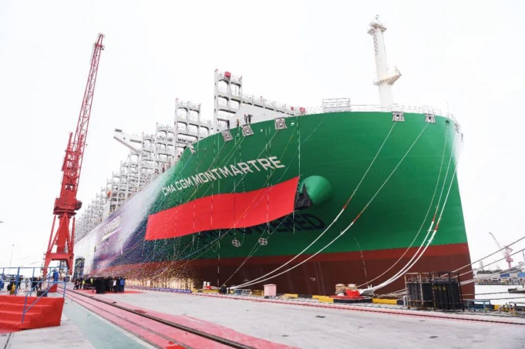 CMA CGM welcomes sixth LNG-powered ULCV