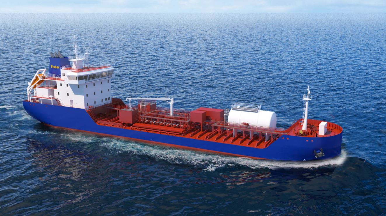 James Fisher opts for LNG-powered tankers