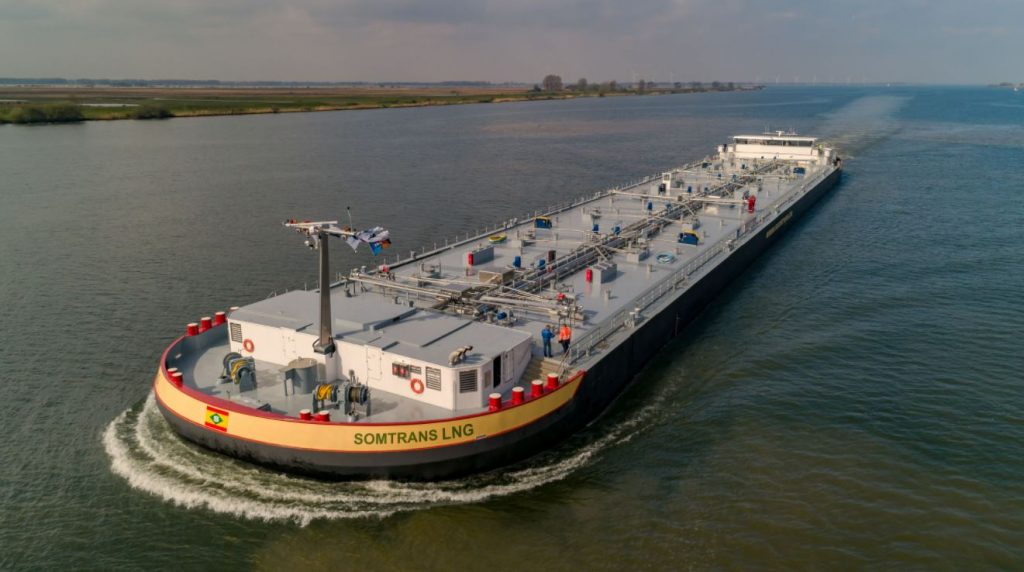 Somtrans to start using two LNG-powered inland vessels on Rhine