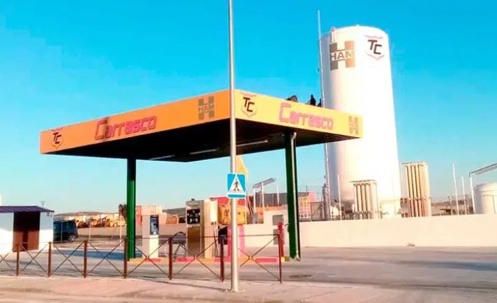 Spain's HAM launches new LNG station in Madrid