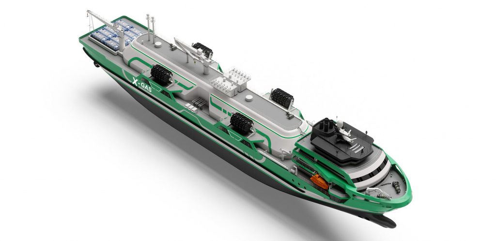 Denmark's Knud E. Hansen reveals new LNG bunkering vessel design