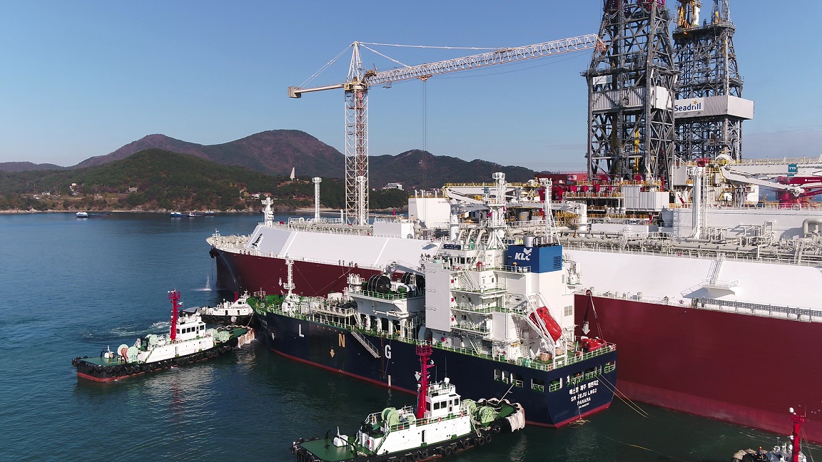 South Korea's Kogas orders LNG bunkering ship at Hyundai Heavy