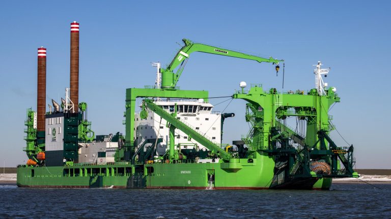 DEME names LNG-powered dredger