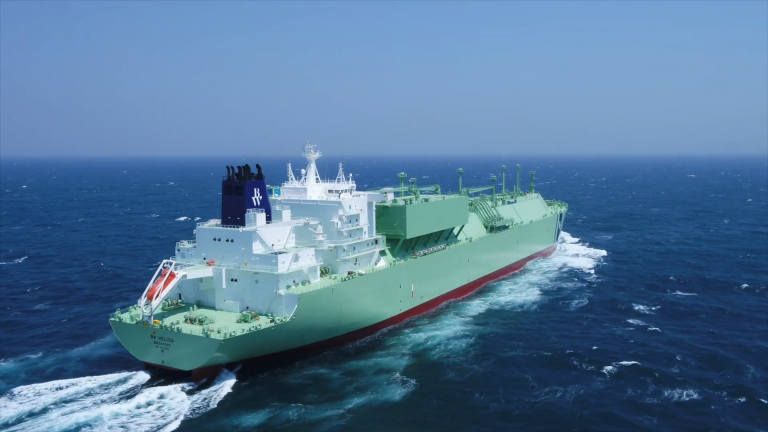 DSME delivers ME-GI LNG carrier to BW