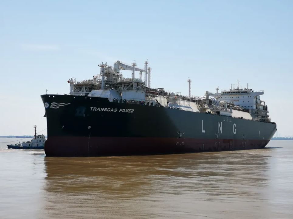 First Dynagas FSRU completes gas trials in China