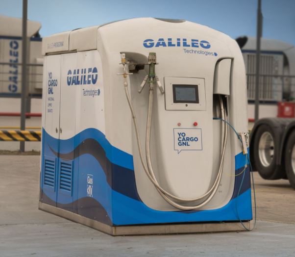 Galileo develops new smart LNG filling station