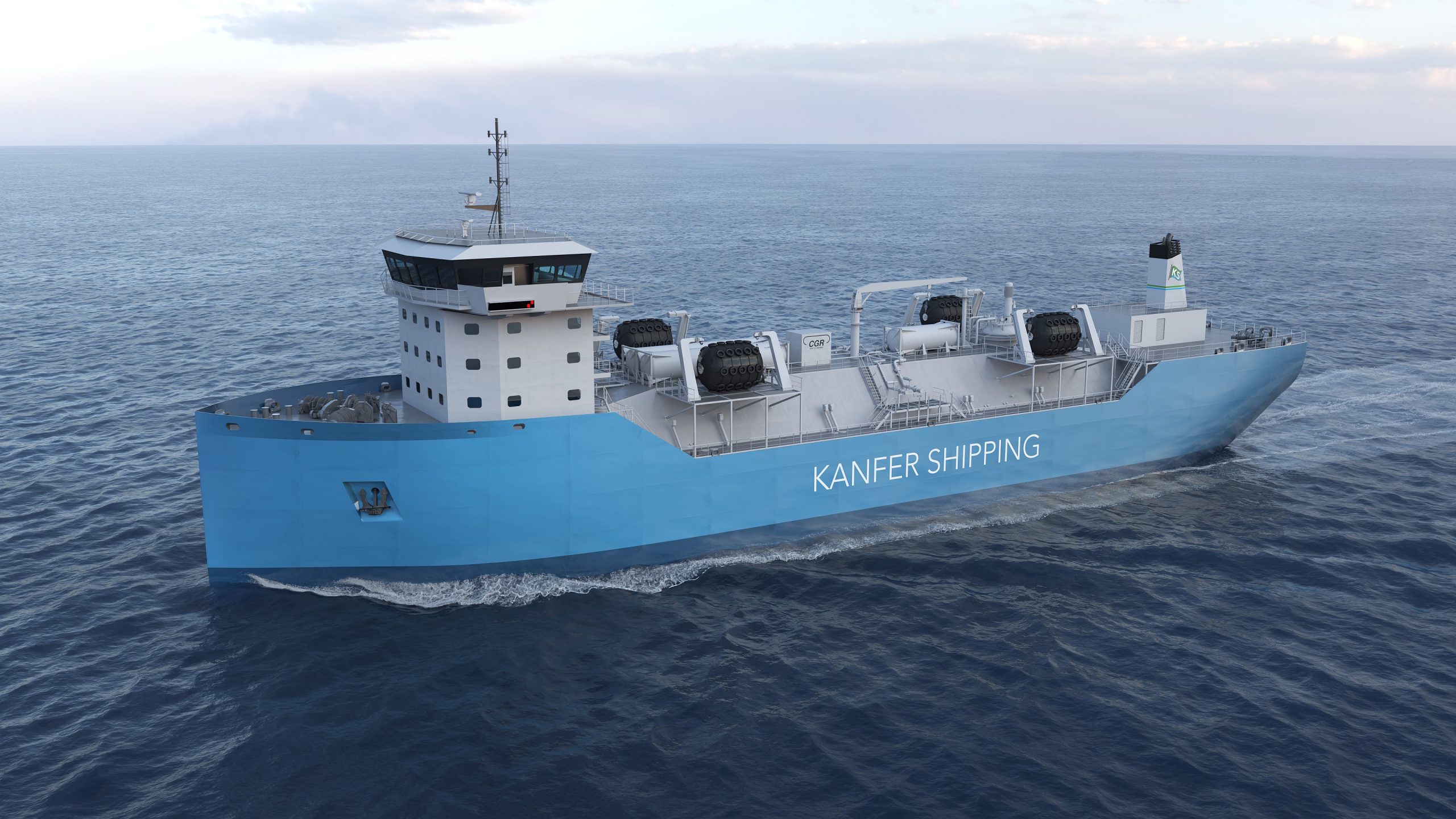 Norway’s Kanfer orders two LNG bunkering vessels at Wuzhou