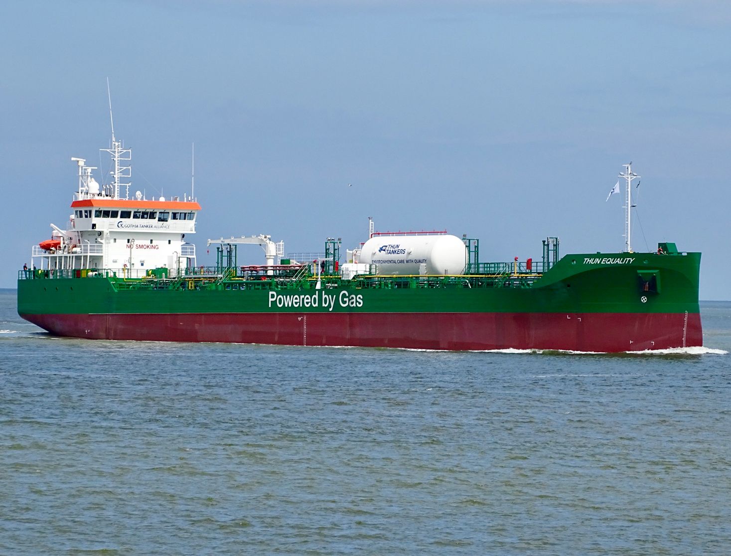 Thun Tankers welcomes another LNG-powered newbuild in its fleet