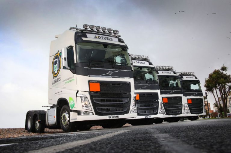 UK's AD Fuels gets new Volvo LNG-powered trucks