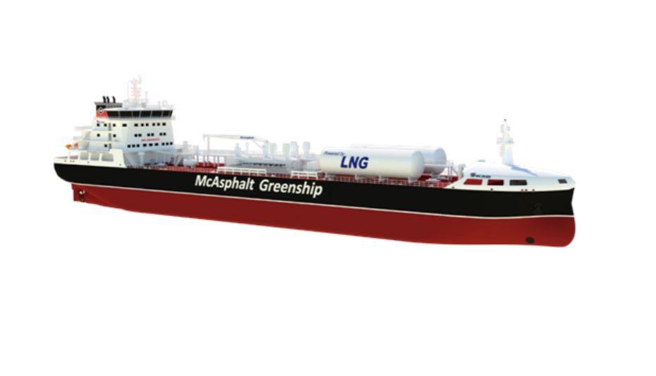 Wuhu to build one LNG-powered carrier for Canada's McAsphalt