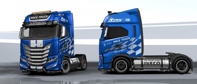 Iveco to provide LNG-powered truck for European truck racing events