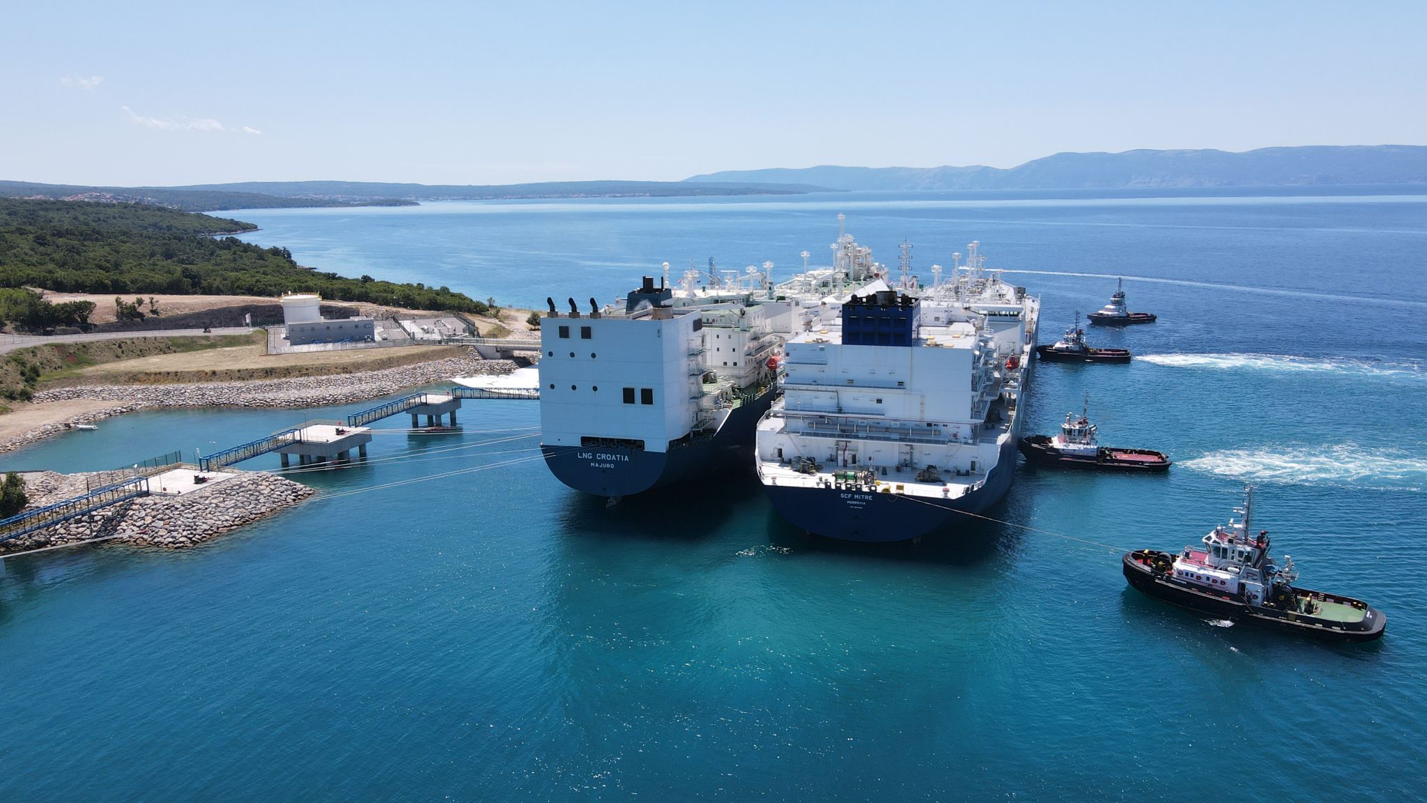 Croatian FSRU gets 9th LNG cargo