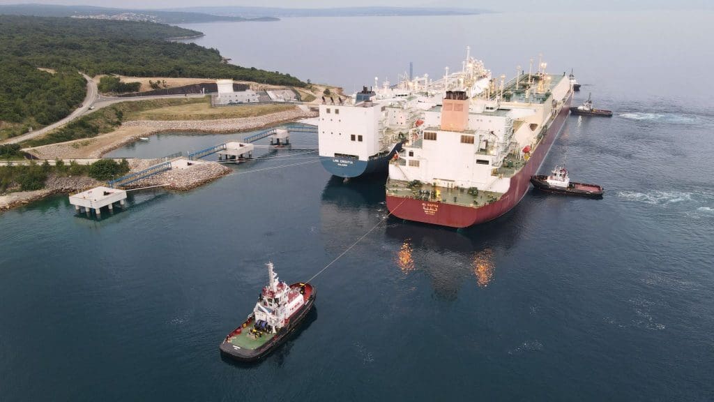 First Q-Max vessel docks at Croatian FSRU