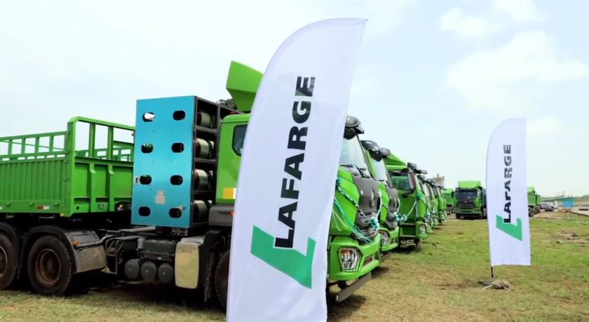 Lafarge Africa launches LNG-powered trucks