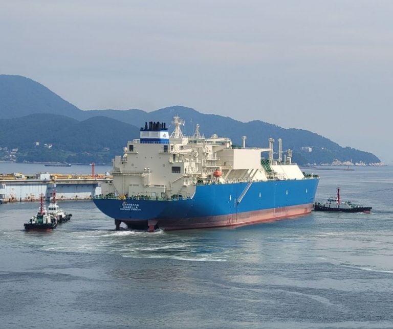 DSME delivers new LNG carrier to Greece's Maran Gas