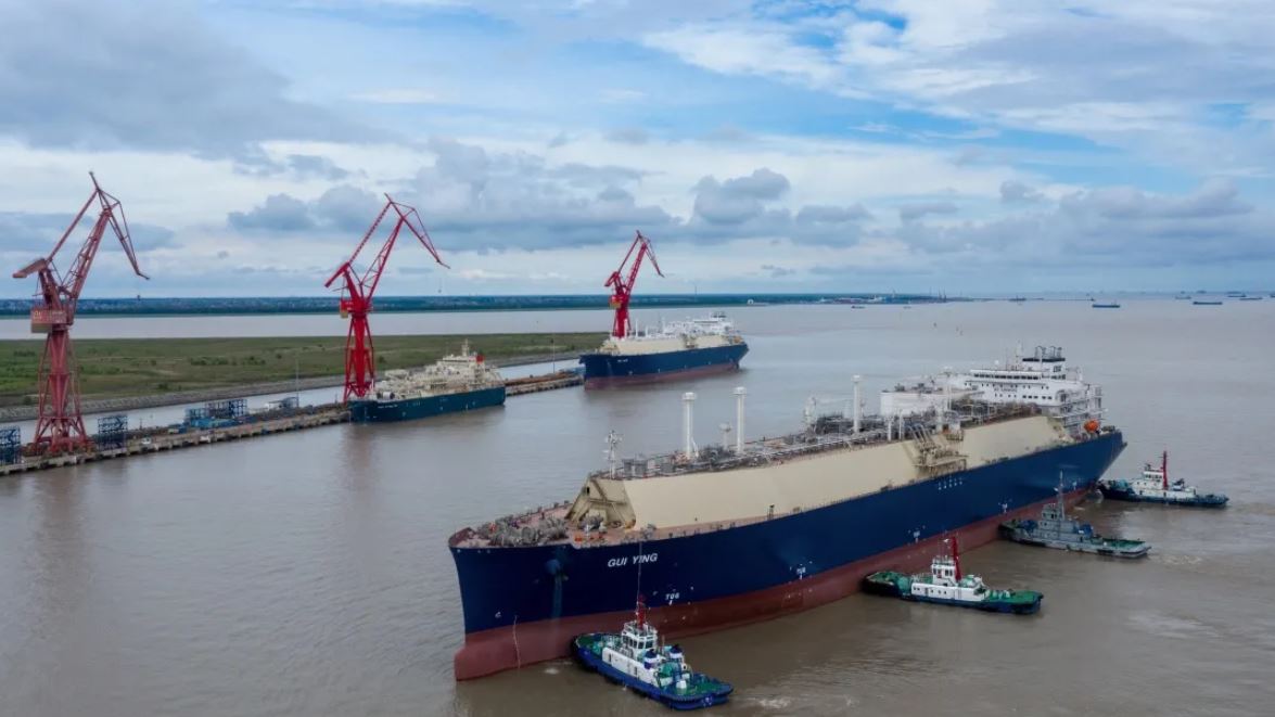 Hudong finalizing works on second LNG carrier for CSSC Shipping