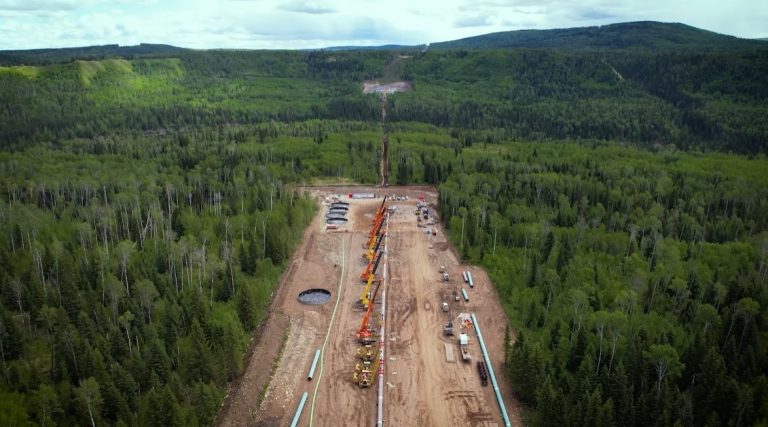 LNG Canada pipeline in new milestone