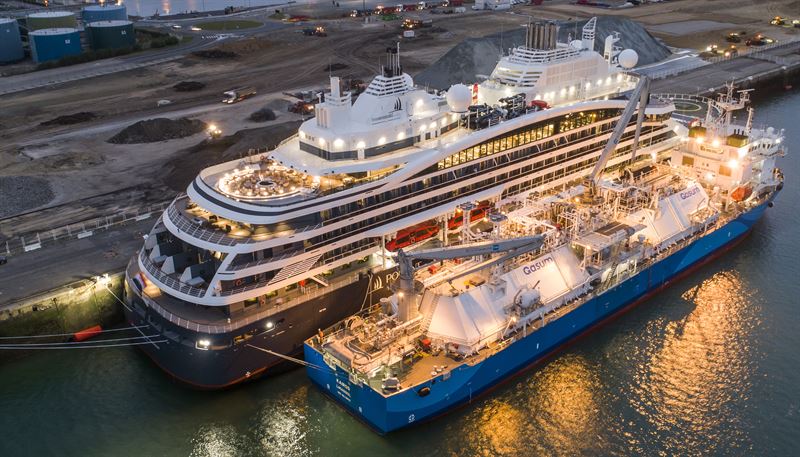Gasum in French LNG bunkering first