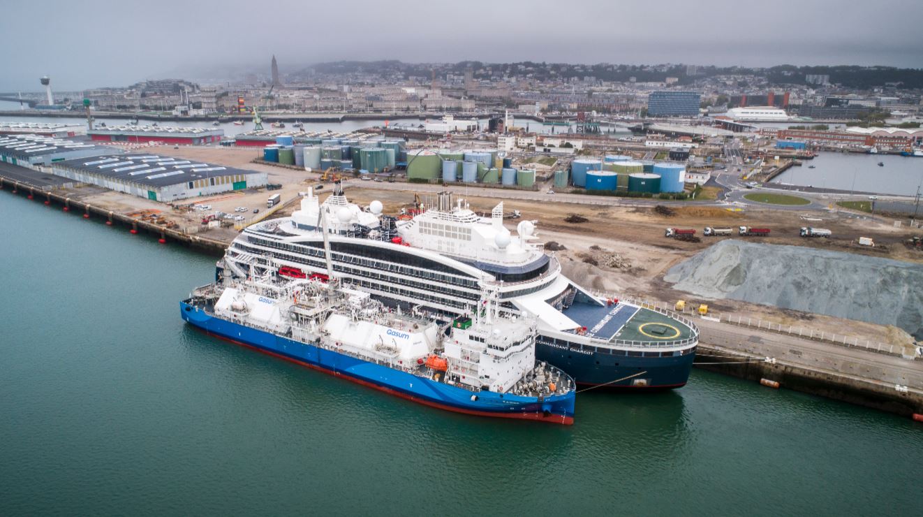 Gasum in French LNG bunkering first