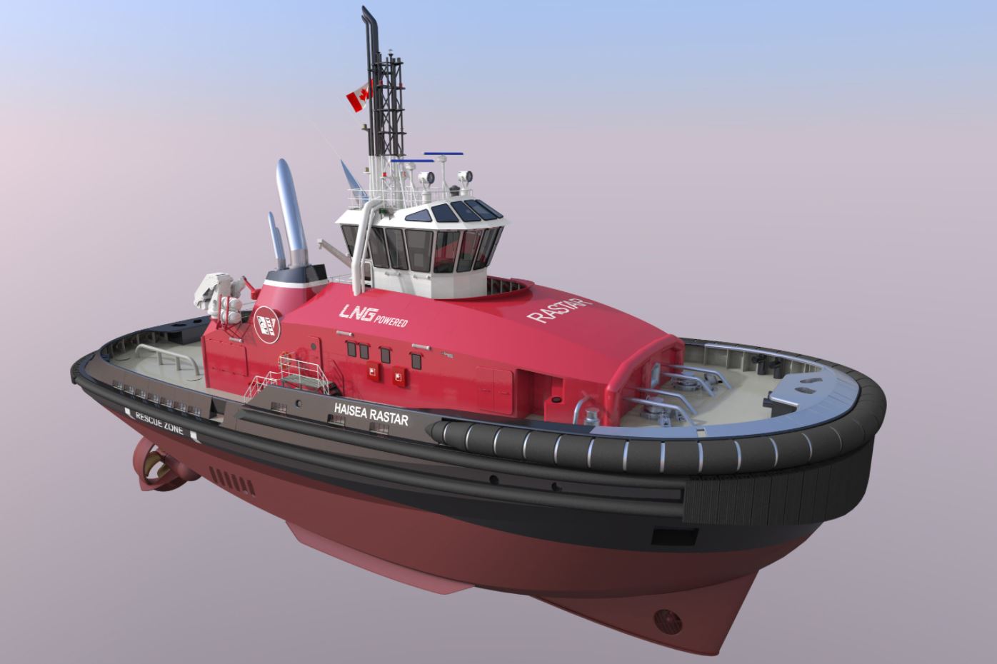Sanmar lays keel for LNG Canada tugs