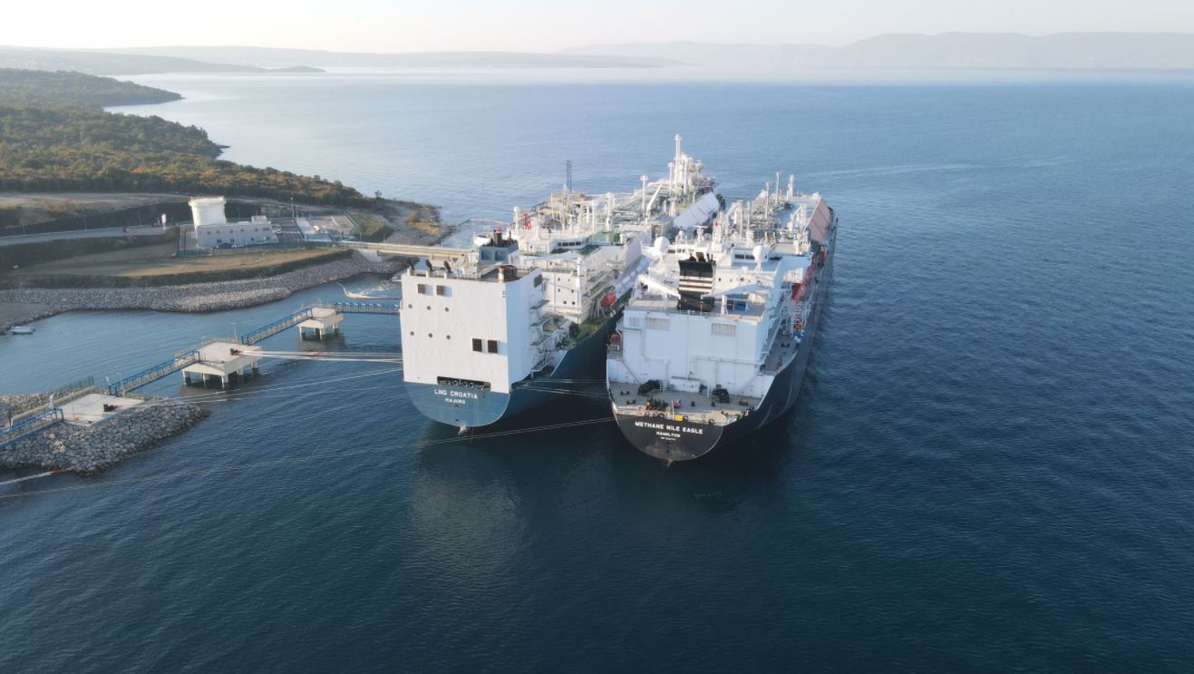 Croatian FSRU welcomes 15th LNG cargo