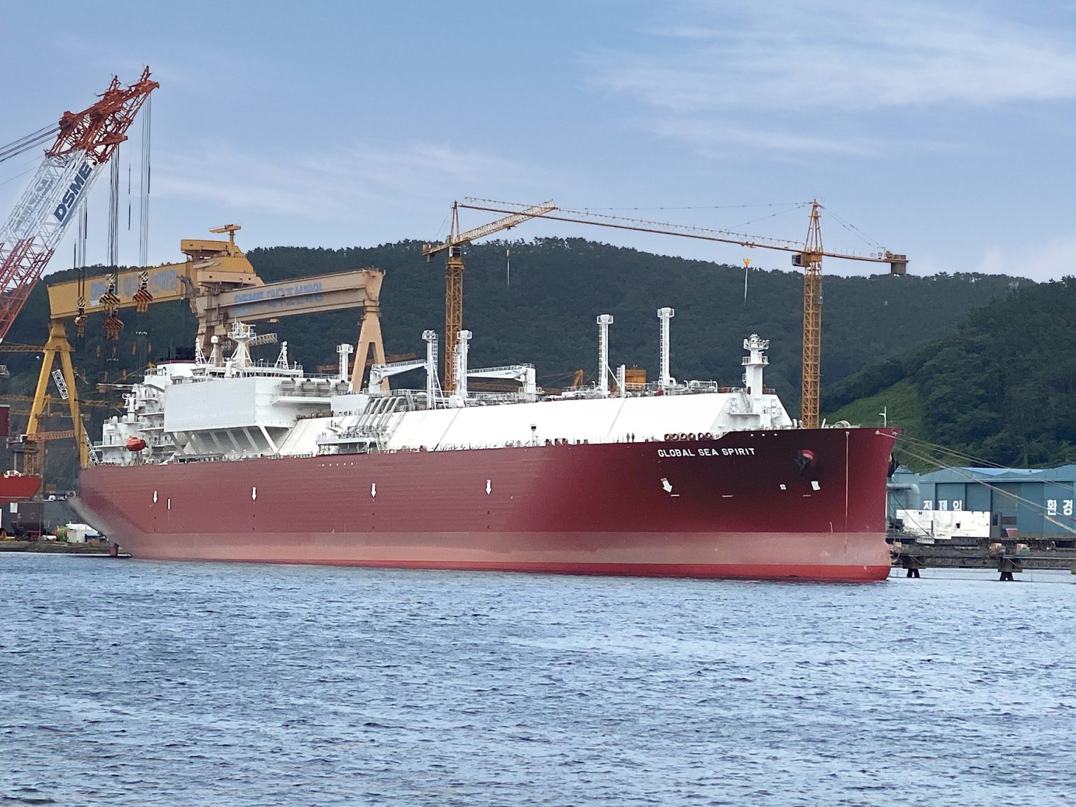 DSME delivers new LNG carrier to Qatar's Nakilat