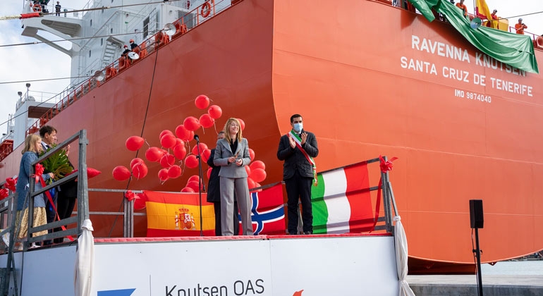 Edison, Knutsen name small-scale LNG carrier in Ravenna