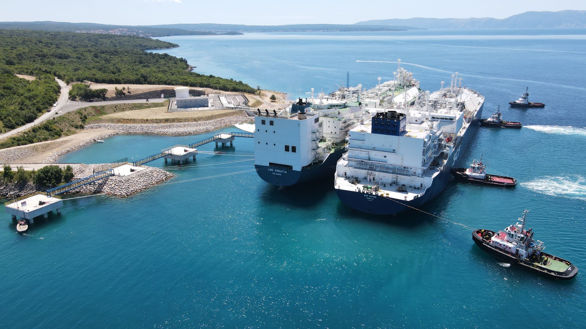 LNG Croatia shuts Krk terminal for first maintenance