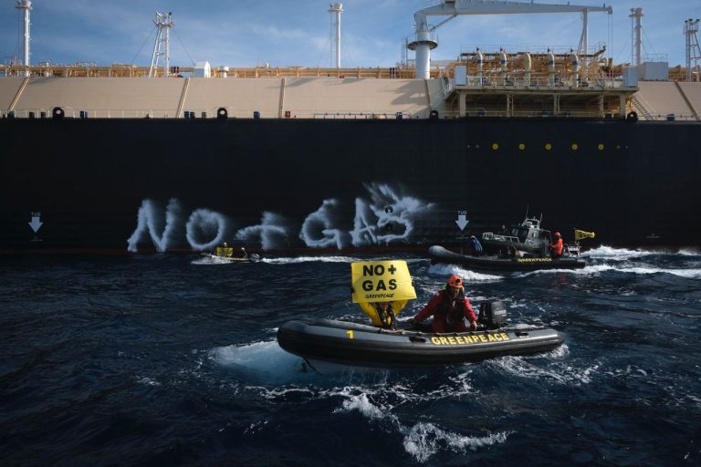 LNG carrier docks at Spain’s Sagunto terminal after Greenpeace protest
