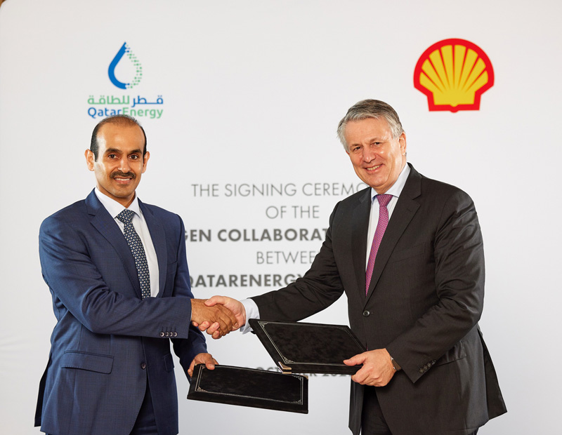 Qatar Energy, Shell ink UK hydrogen pact