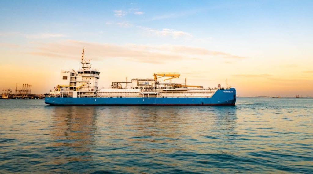 Singapore’s first LNG bunkering vessel gets green ship certificate from ...