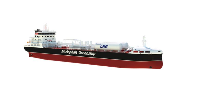 Wartsila to provide propulsion for McAsphalt's LNG-powered carrier