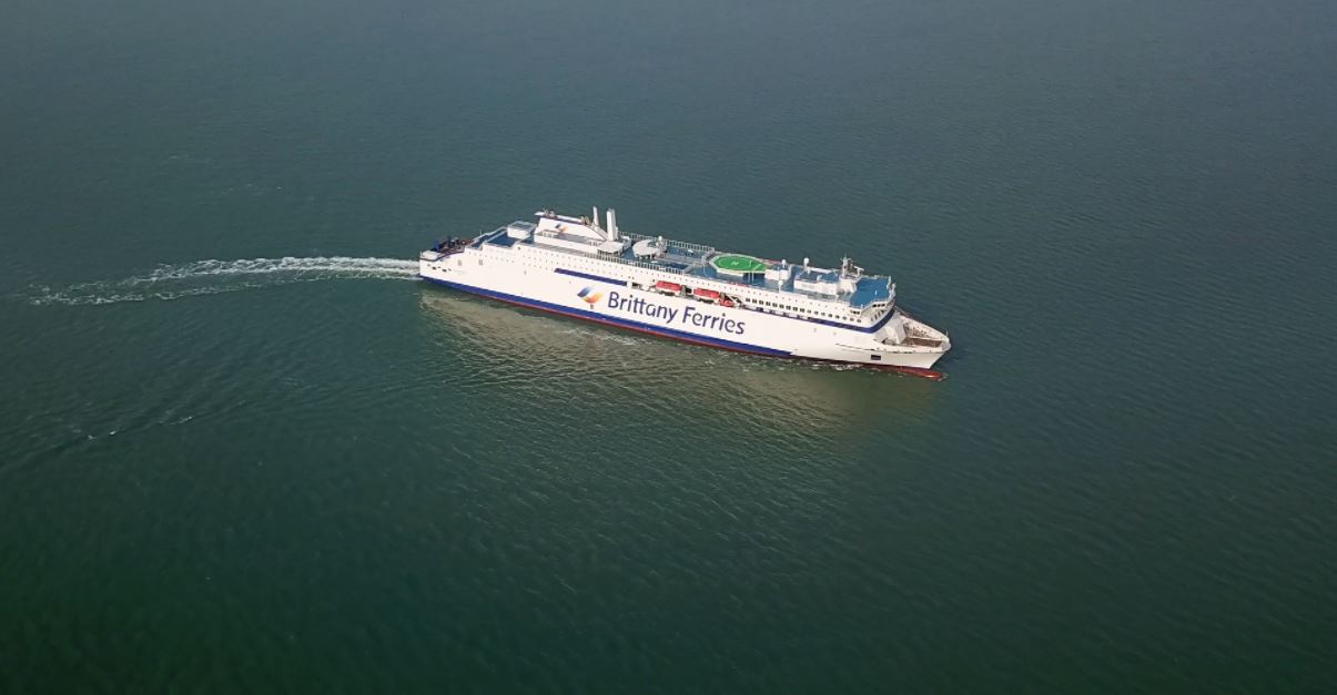 Brittany Ferries welcomes LNG-powered Salamanca