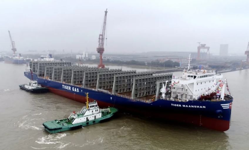 Tiger Gas to take delivery of first LNG tank carrier